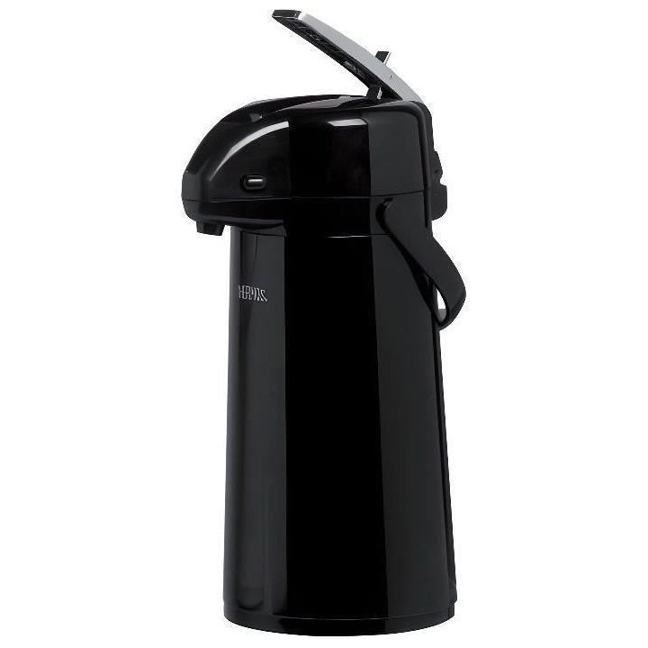 Thermos 184632 Pichet a pompe THERMOS-Noir-1,3L