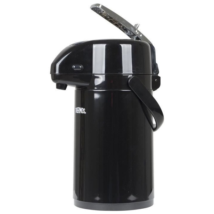 Thermos 184632 Pichet a pompe THERMOS-Noir-1,3L