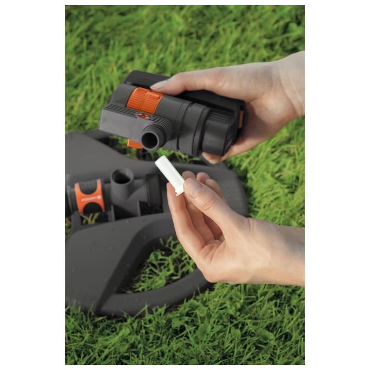 GARDENA Arroseur oscillant AquaZoom Compact – Surface 216m² – Por