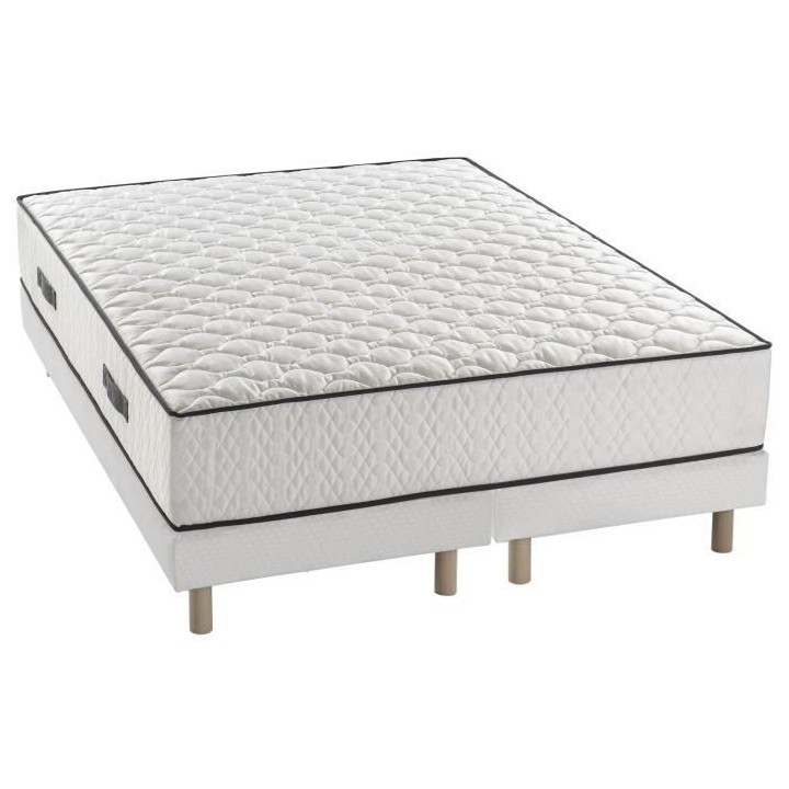 DEKO DREAM Ensemble matelas 180 x 200 + 2 sommiers 2 x 90 x 200 - Ress