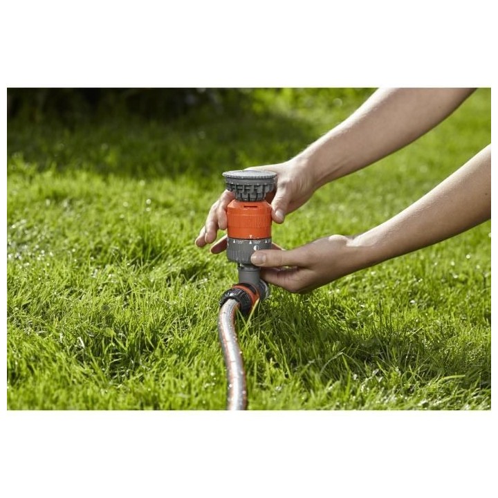 GARDENA Arroseur circulaire Vario Comfort – Surface 225m² max – P