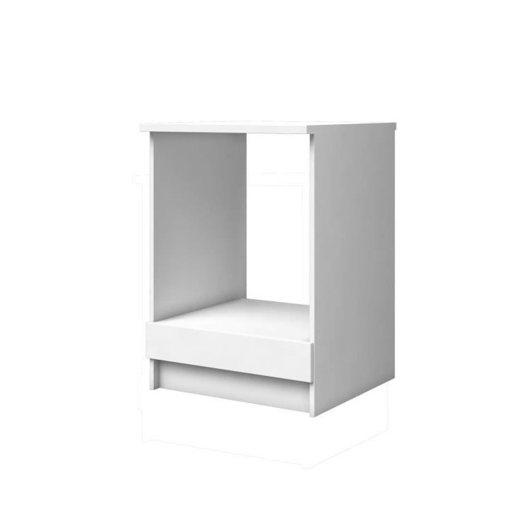 EXTRA Meuble Bas Four - L 60cm - Blanc Mat