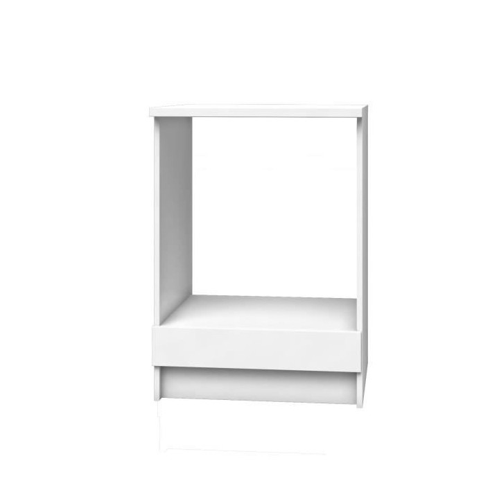 EXTRA Meuble Bas Four - L 60cm - Blanc Mat