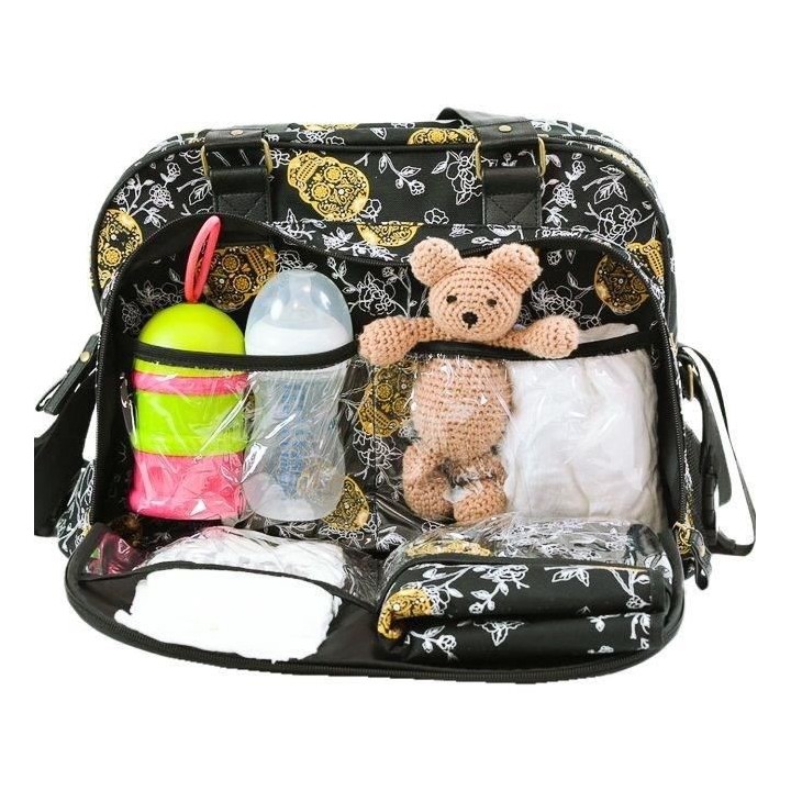 Sac a langer BABY ON BOARD SIMPLY SKULL LOOK