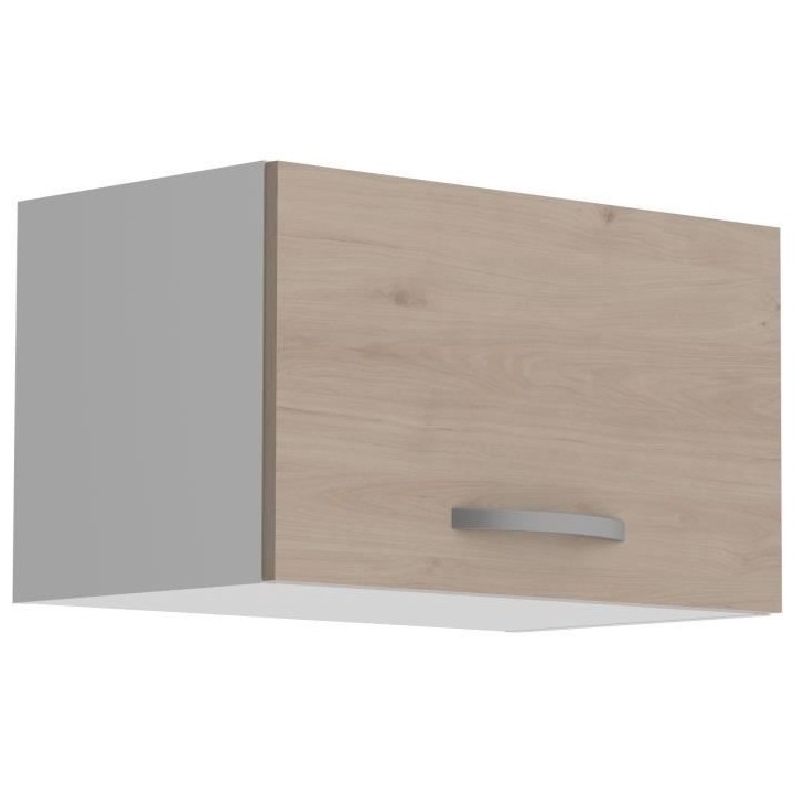 OSLO Meuble haut 1 porte - Décor Chene Jackson - L 60 x P 36 x H 35 c