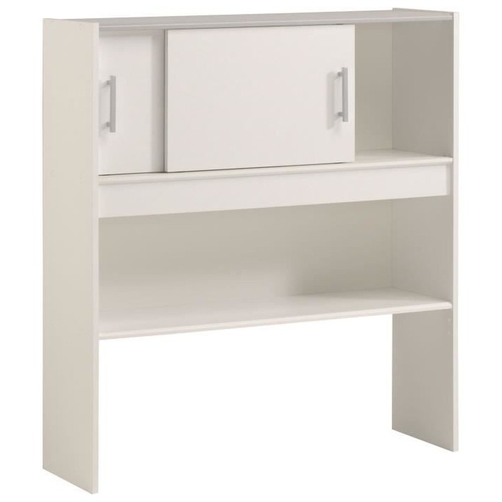 Lit junior SCOOP 90x200 cm - 2 tiroirs - Adaptable en 190 cm - Décor