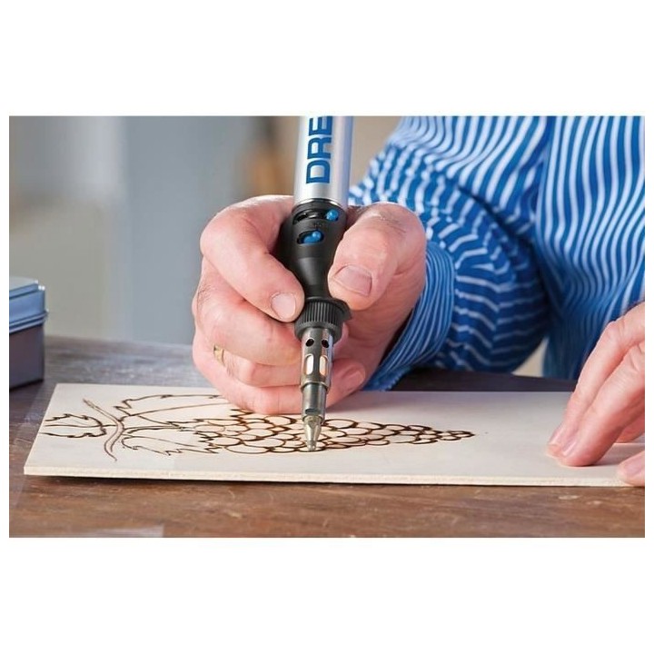 Set de 4 embouts de pyrogravure DREMEL 204 (Pour fer a souder a gaz Dr