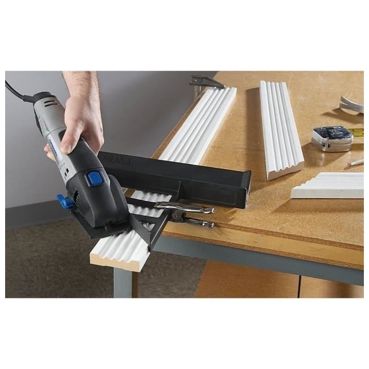 Guide de découpe DREMEL S840 - (a 90°, 45° et 45° en biseau pour s