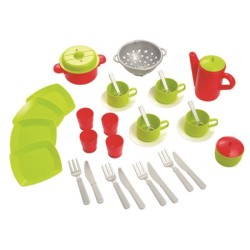 ECOIFFIER 100% CHEF Sac Dinette Bubble Book - 35 accessoires