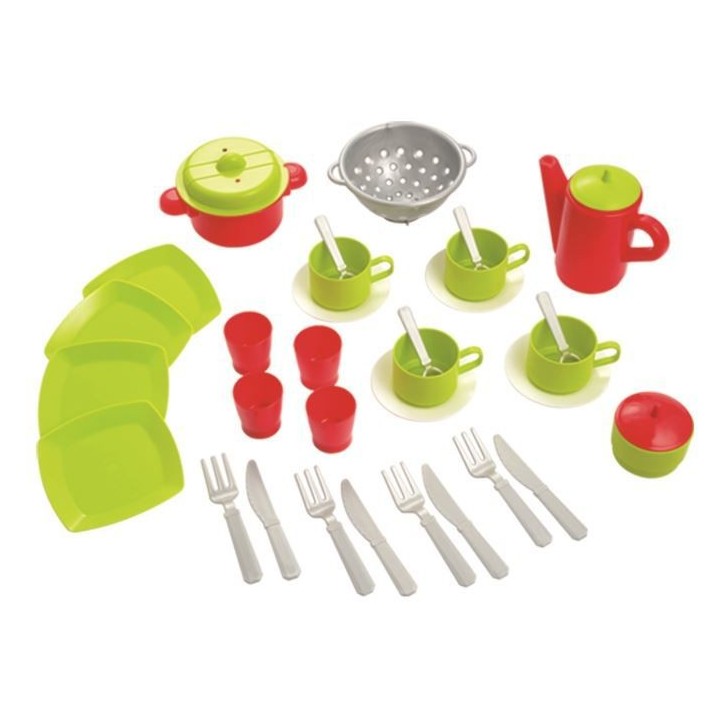 ECOIFFIER 100% CHEF Sac Dinette Bubble Book - 35 accessoires
