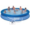 Intex - 28158NP - Kit piscine easy set autoportante ø 4,57 x 0,84m