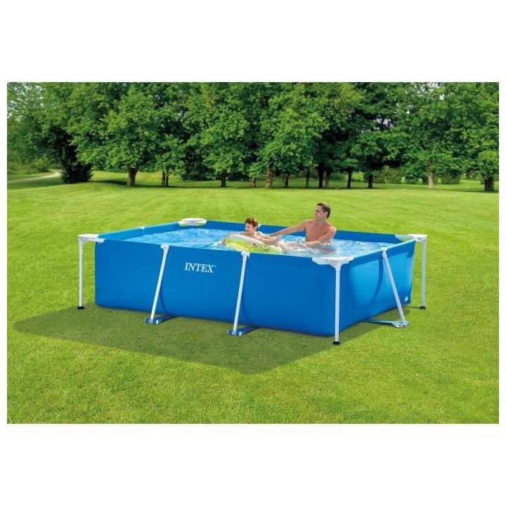 Intex - 28271NP - Piscine metal frame rectangulaire tubulaire 2,60 x 1