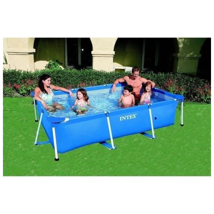 Intex - 28271NP - Piscine metal frame rectangulaire tubulaire 2,60 x 1