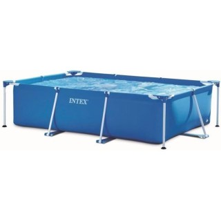 Intex - 28275FS - Kit piscine metal frame junior rectangulaire tubulai
