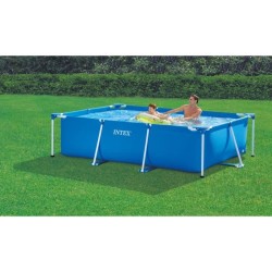 Intex - 28275FS - Kit piscine metal frame junior rectangulaire tubulaire 3,00 x 2,00 x 0,75m