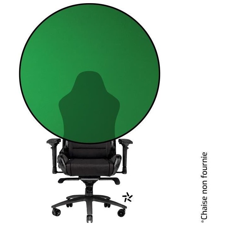 Fond vert Streaming EV-30 ON LAN - Pliable