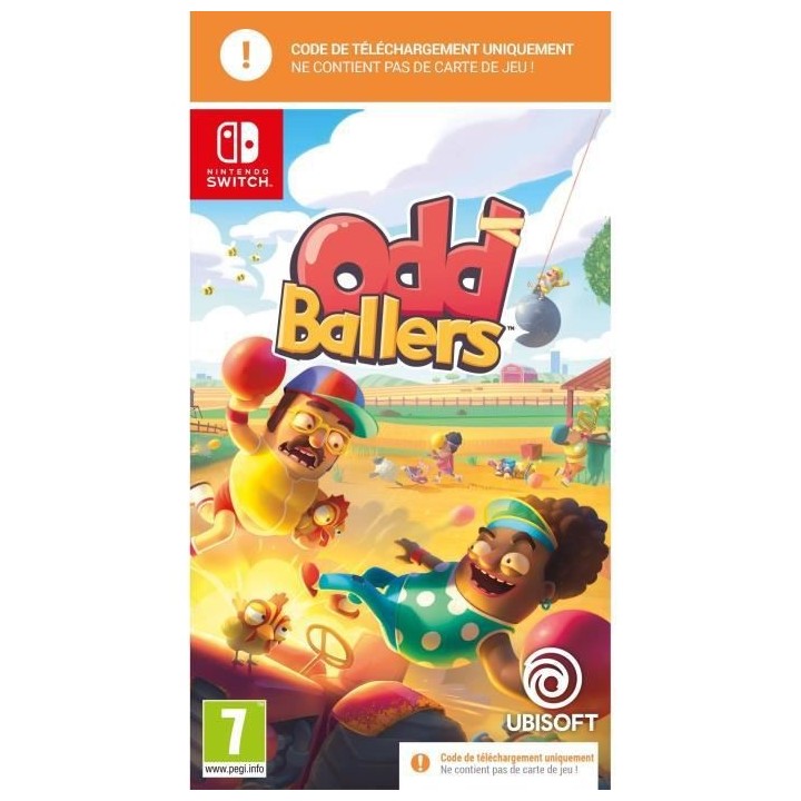 Oddballers Jeu Switch (Code de téléchargement dans la boîte)