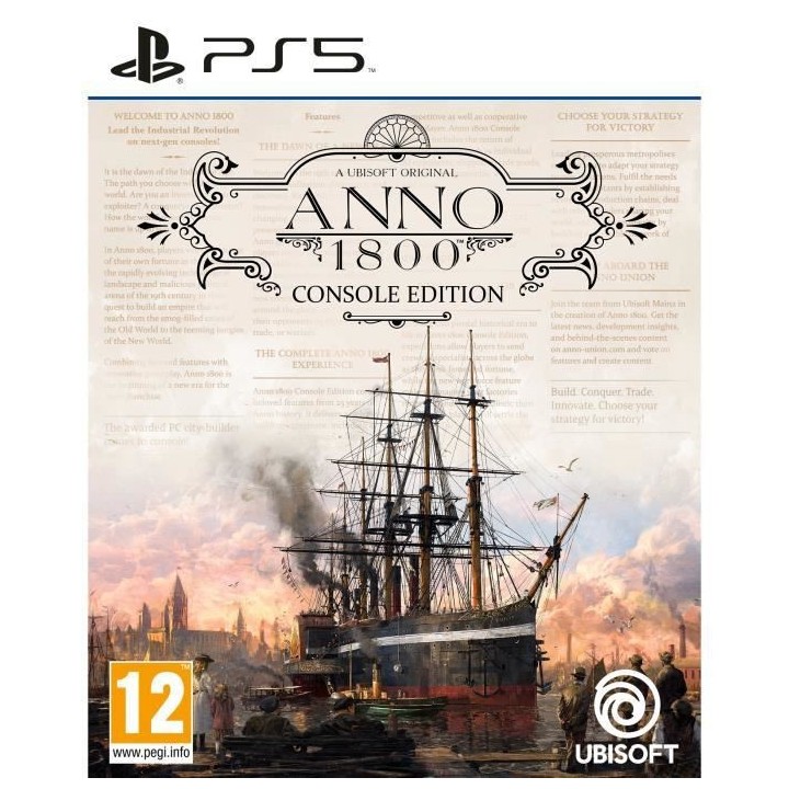 ANNO 1800 EDITION CONSOLE JEU PS5