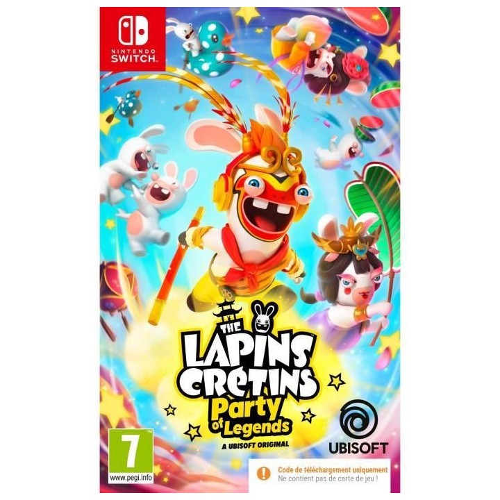 Les Lapins Crétins : Party Of Legends - Code dans la boîte - Jeu Nin