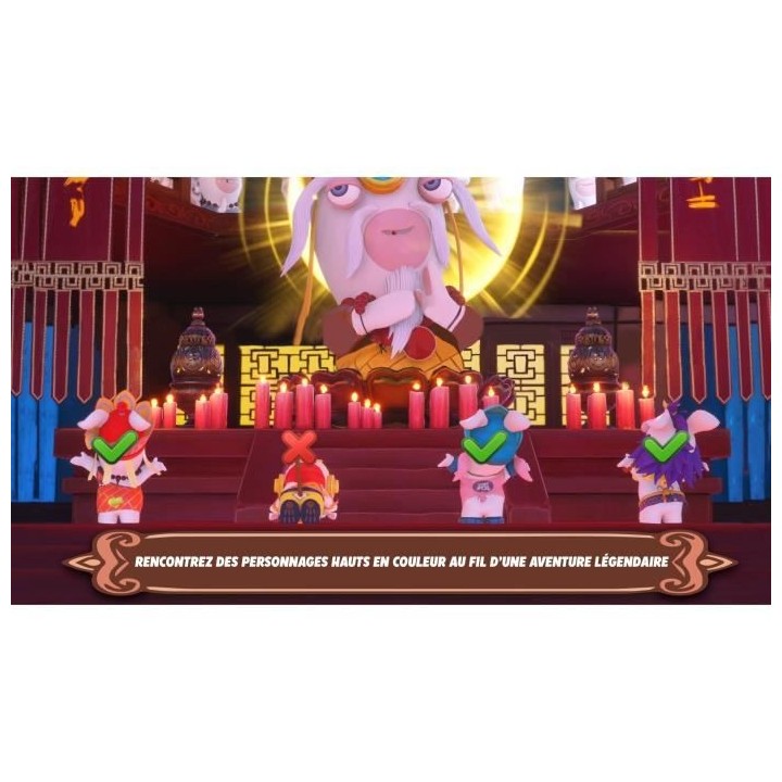 Les Lapins Crétins : Party Of Legends - Code dans la boîte - Jeu Nin