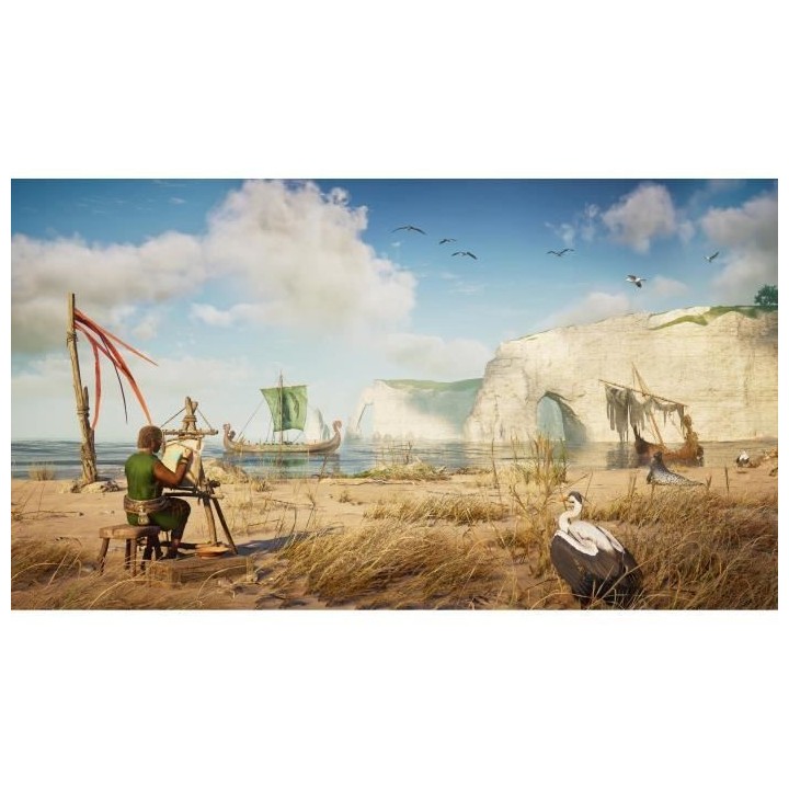 Assassin's Creed Odyssey + Assassin's Creed Valhalla - Jeu PS4 - Compi