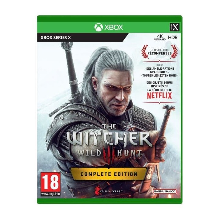 The Witcher 3: Wild Hunt Complete Edition Jeu Xbox One et Xbox Series
