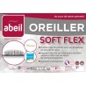 ABEIL Oreiller Aerelle Soft Flex - 60 x 60 cm - Blanc