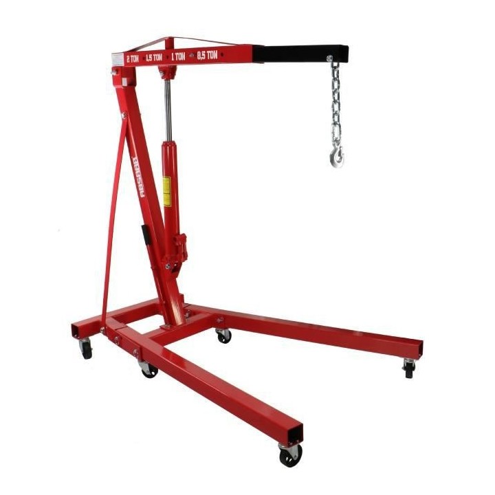 ABSAAR Grue d'atelier Chevre Hydraulique 2 T
