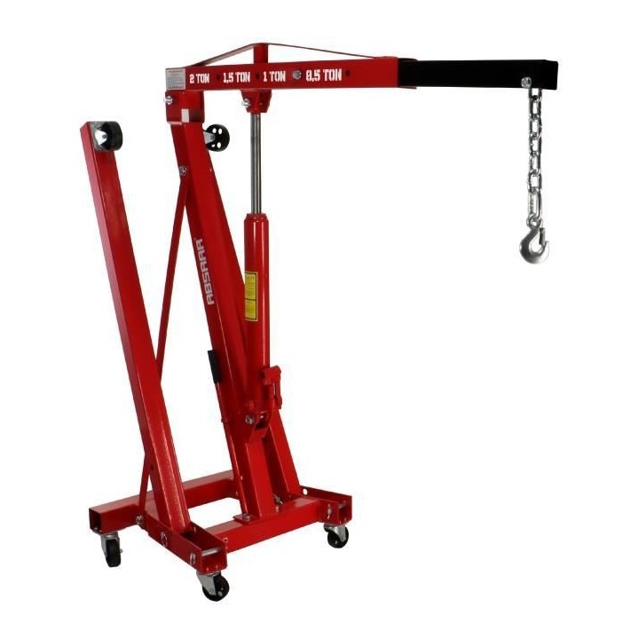 ABSAAR Grue d'atelier Chevre Hydraulique 2 T