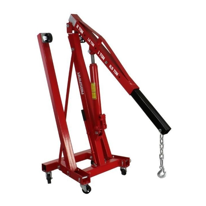 ABSAAR Grue d'atelier Chevre Hydraulique 2 T
