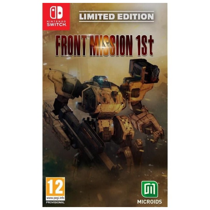 FRONT MISSION 1ST Limited Edition - Jeu Nintendo Switch