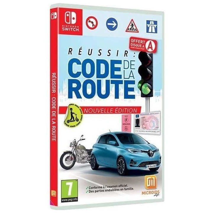 Réussir : Code de la route - Nouvelle Édition Jeu Switch