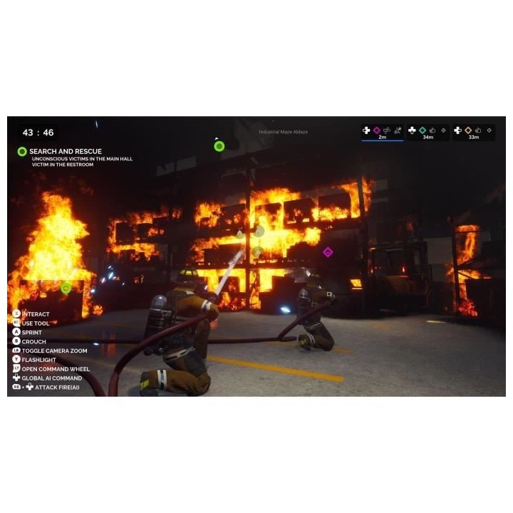 Firefighting Simulator : The Squad - Jeu Xbox Series