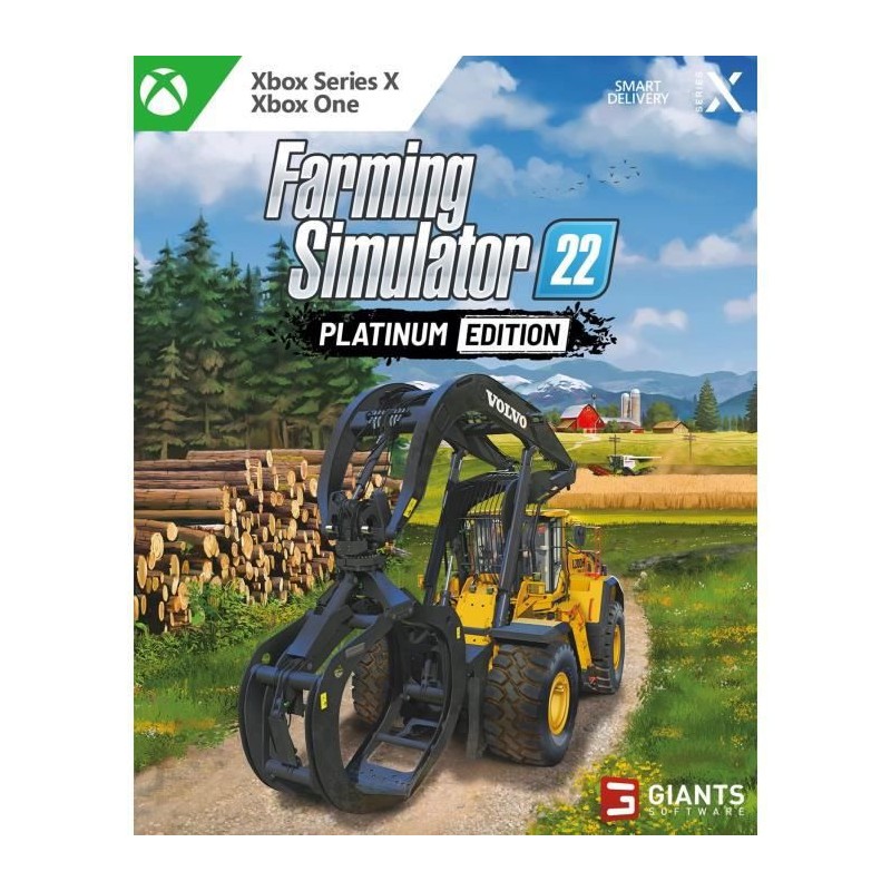 Farming Simulator 22 Platinum Edition Jeu Xbox One et Xbox Series X