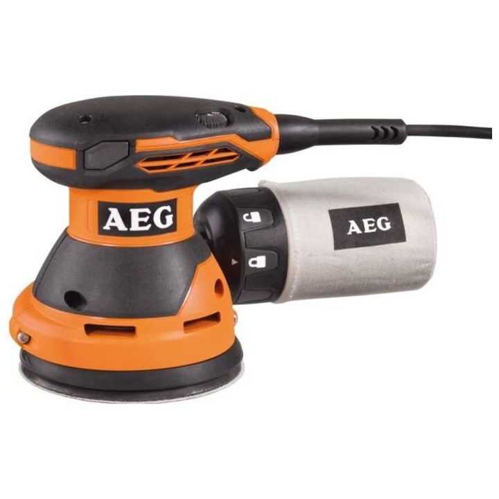 AEG Ponceuse excentrique EX125ED-SET - 300 W - Ø 125 mm
