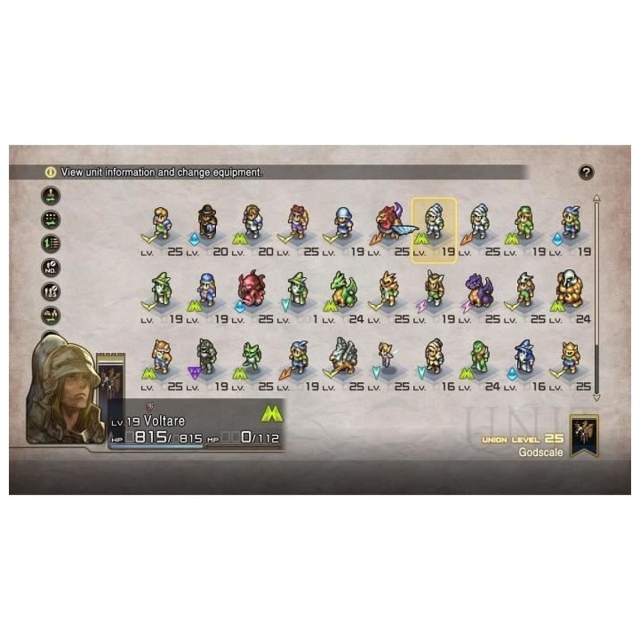 Tactics Ogre: Reborn Switch Standard Edition Jeu Switch