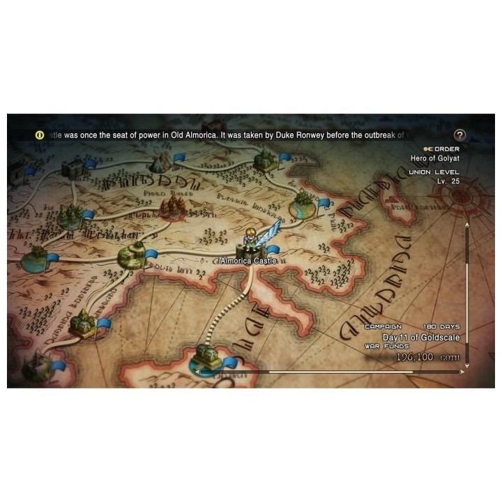 Tactics Ogre: Reborn Switch Standard Edition Jeu Switch