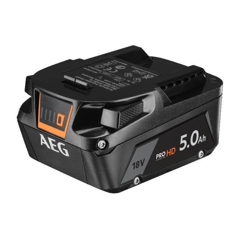 AEG - Batterie Pro lithium 18 Volts 5 -0 Ah - technologie HIGH DEMAND. - L1850SHD