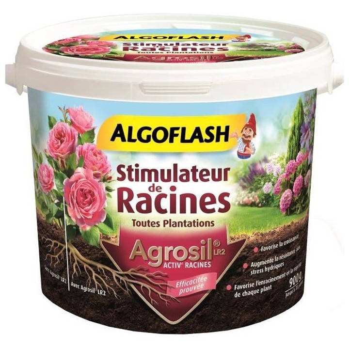 ALGOFLASH Stimulateur de Racines toutes plantations Agrosil - 900g