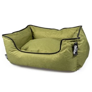 DUVO+ Panier Poly Siesta Olive vert - 110 x 85 x 26 cm - 4,113 kg - Po