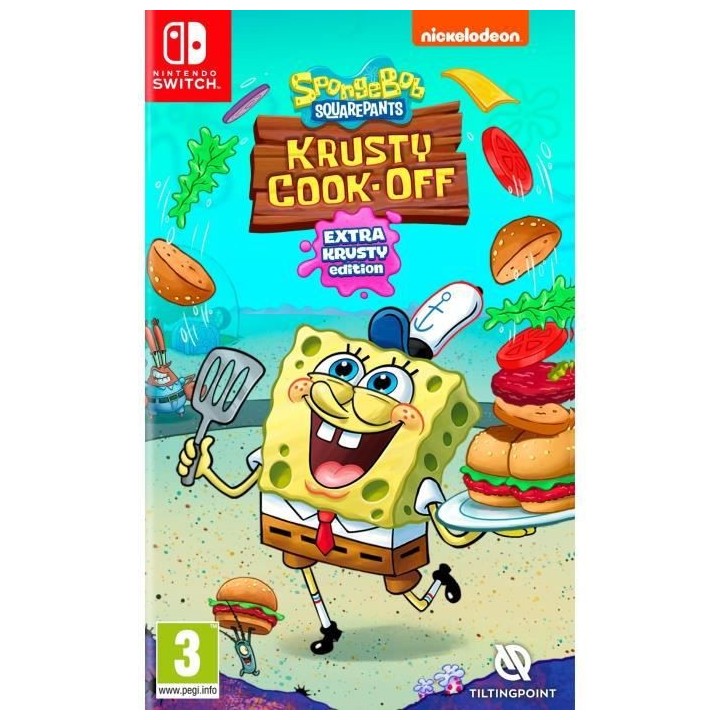 Bob l'éponge Cuisine en Folie - Extra Croustillante Edition Jeu Ninte