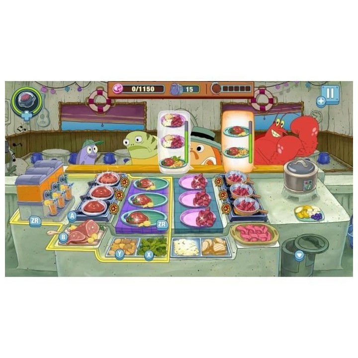 Bob l'éponge Cuisine en Folie - Extra Croustillante Edition Jeu Ninte