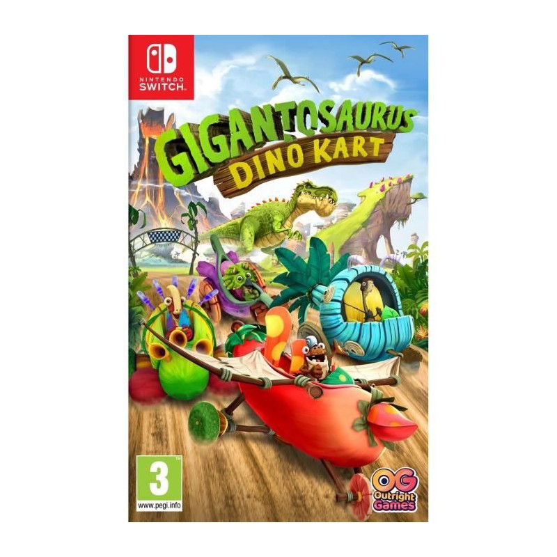 Gigantosaurus Dino Kart Jeu Switch