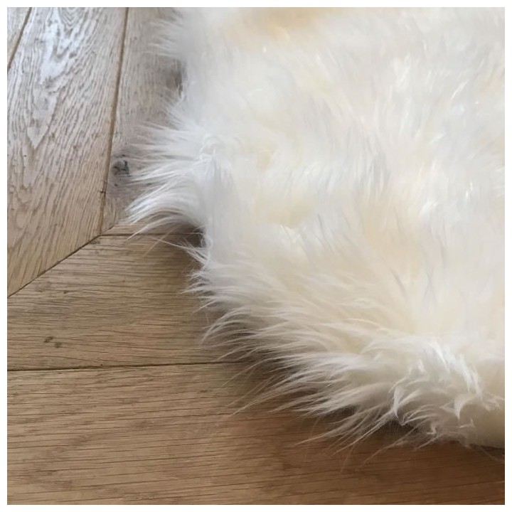 FLOKATI DELUXE Tapis de salon ou chambre - Peau de mouton synthétique