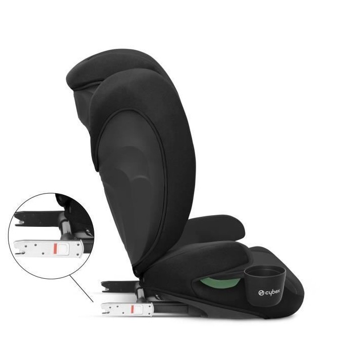 Siege auto Solution B2 i-fix - Face route - Volcano Black - A partir d
