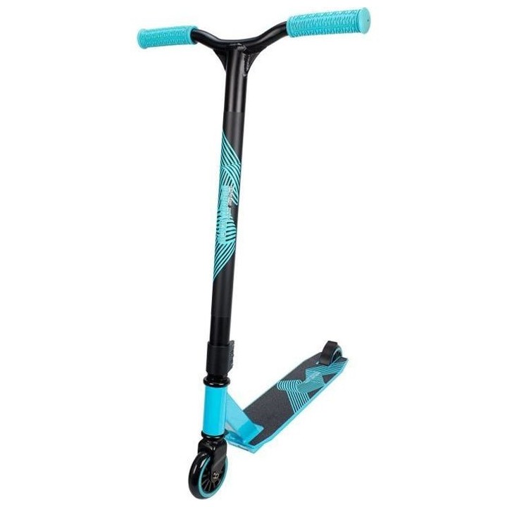 Trottinette freestyle - BLACK DRAGON - Noir et bleu - Enfant