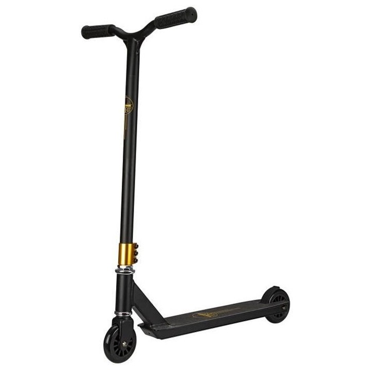 Trottinette freestyle - BLACK DRAGON - Noir et bronze - Enfant