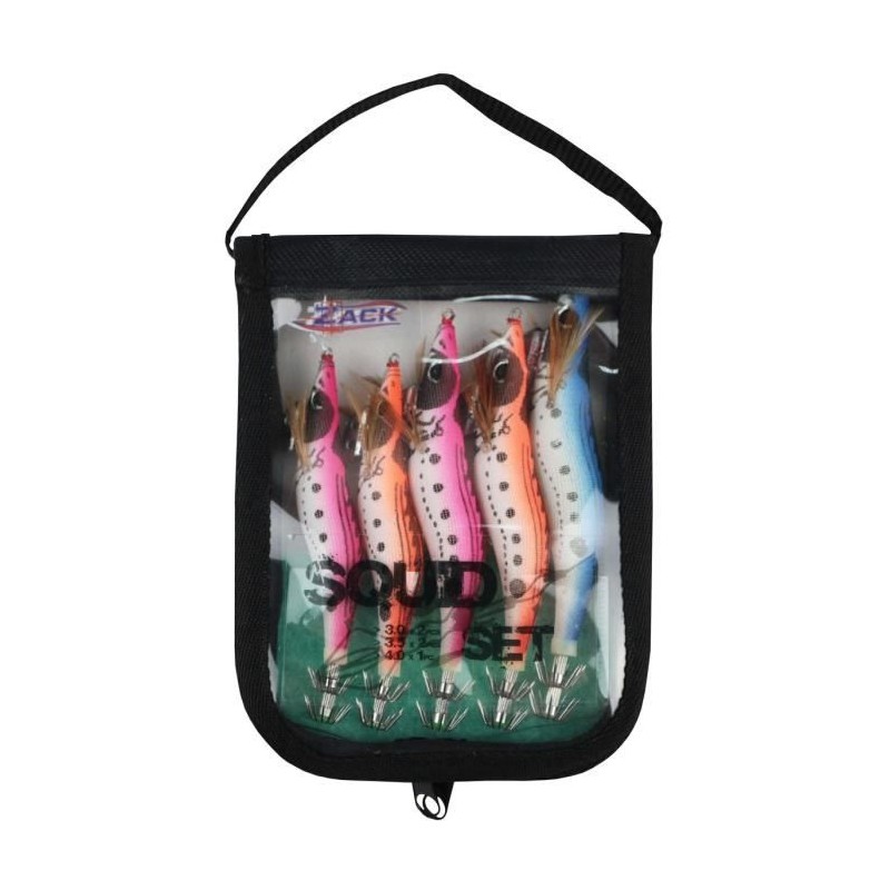 ZACK Kit 5 Poissons Turlutte