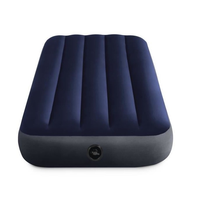INTEX Matelas Gonflable Classic Downy Fiber Tech 1 Place - 191 x 76 x