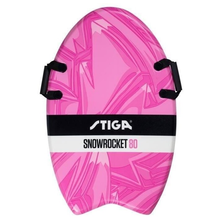 Luge STIGA Snowrocket Graffiti 80 - Matiere mousse et plastique - 2 po